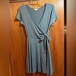 Rolla Coster Blue Wrap Dress